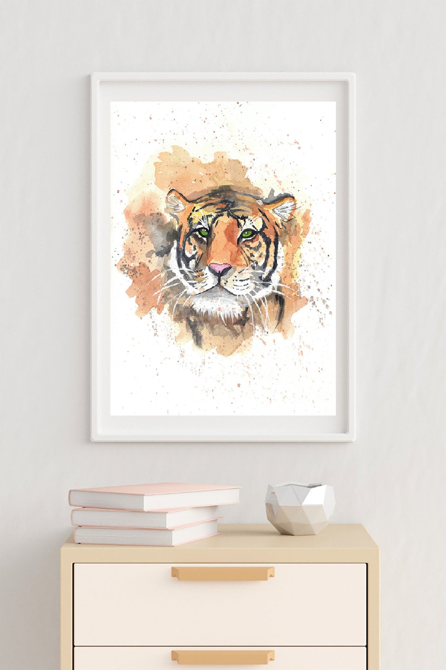 Tiger Portrait Painting