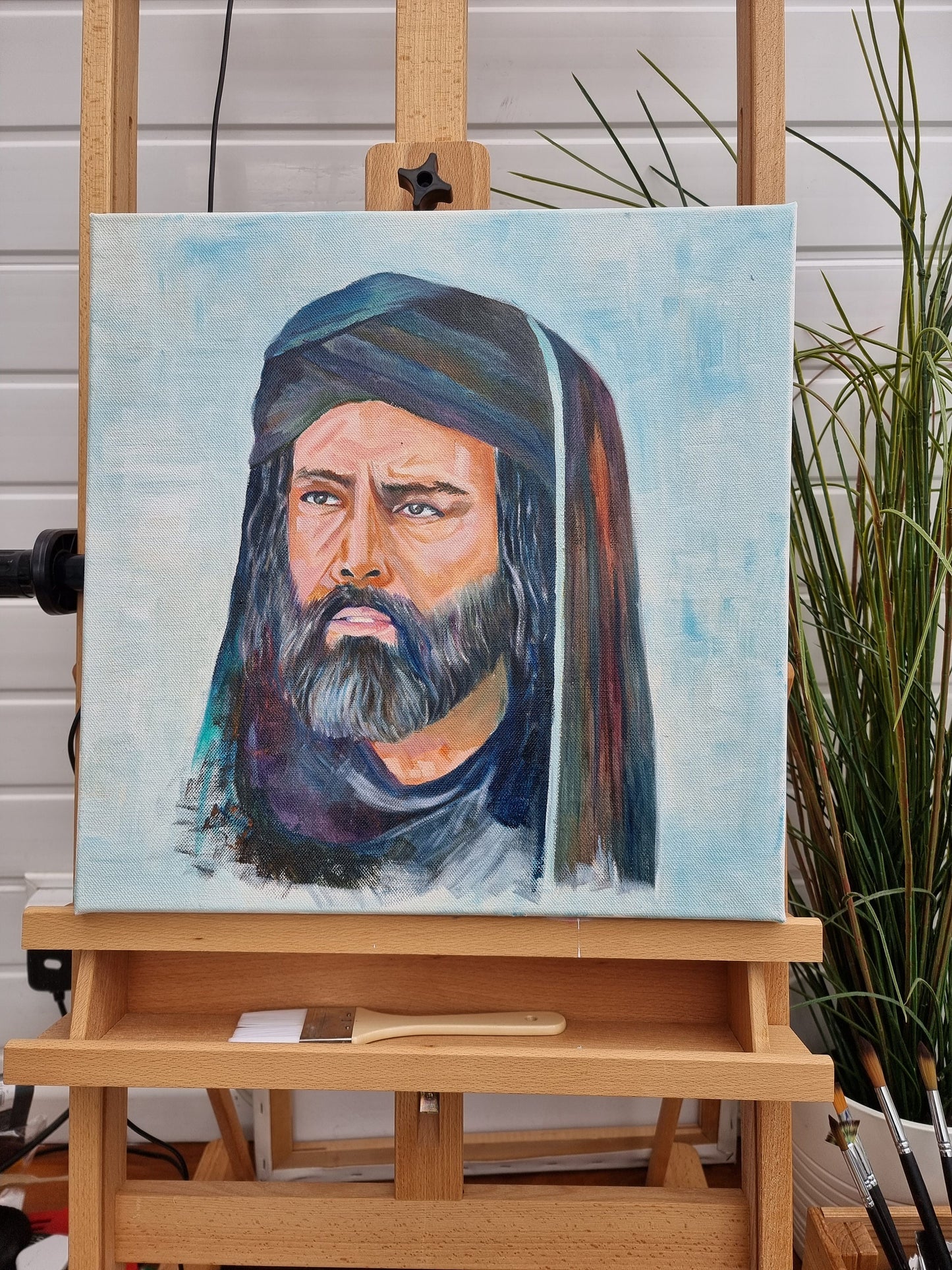 Mukhtar Saqafi Oil Painting