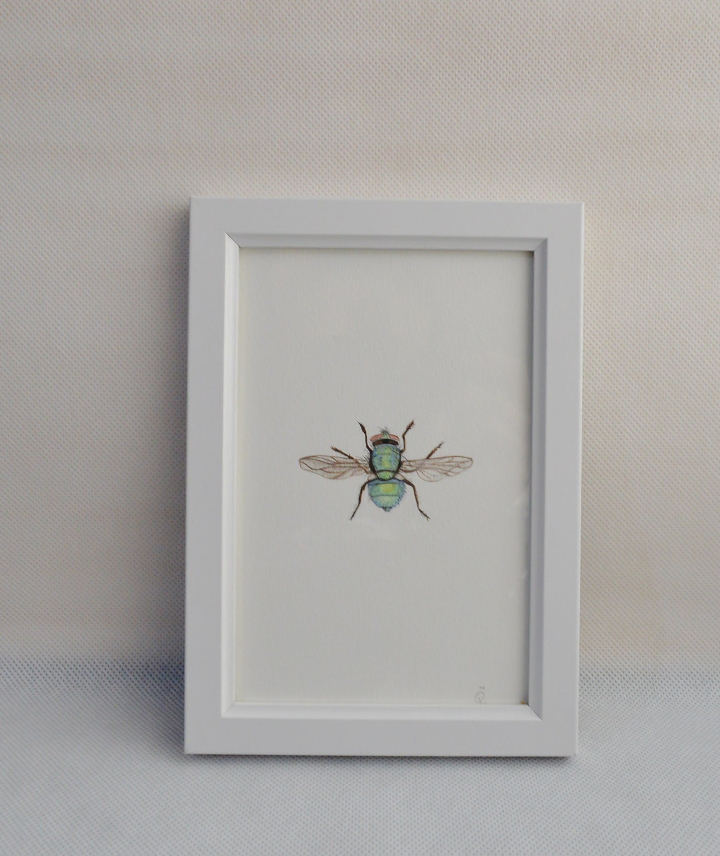 Bumblebee - Miniature Original Watercolor