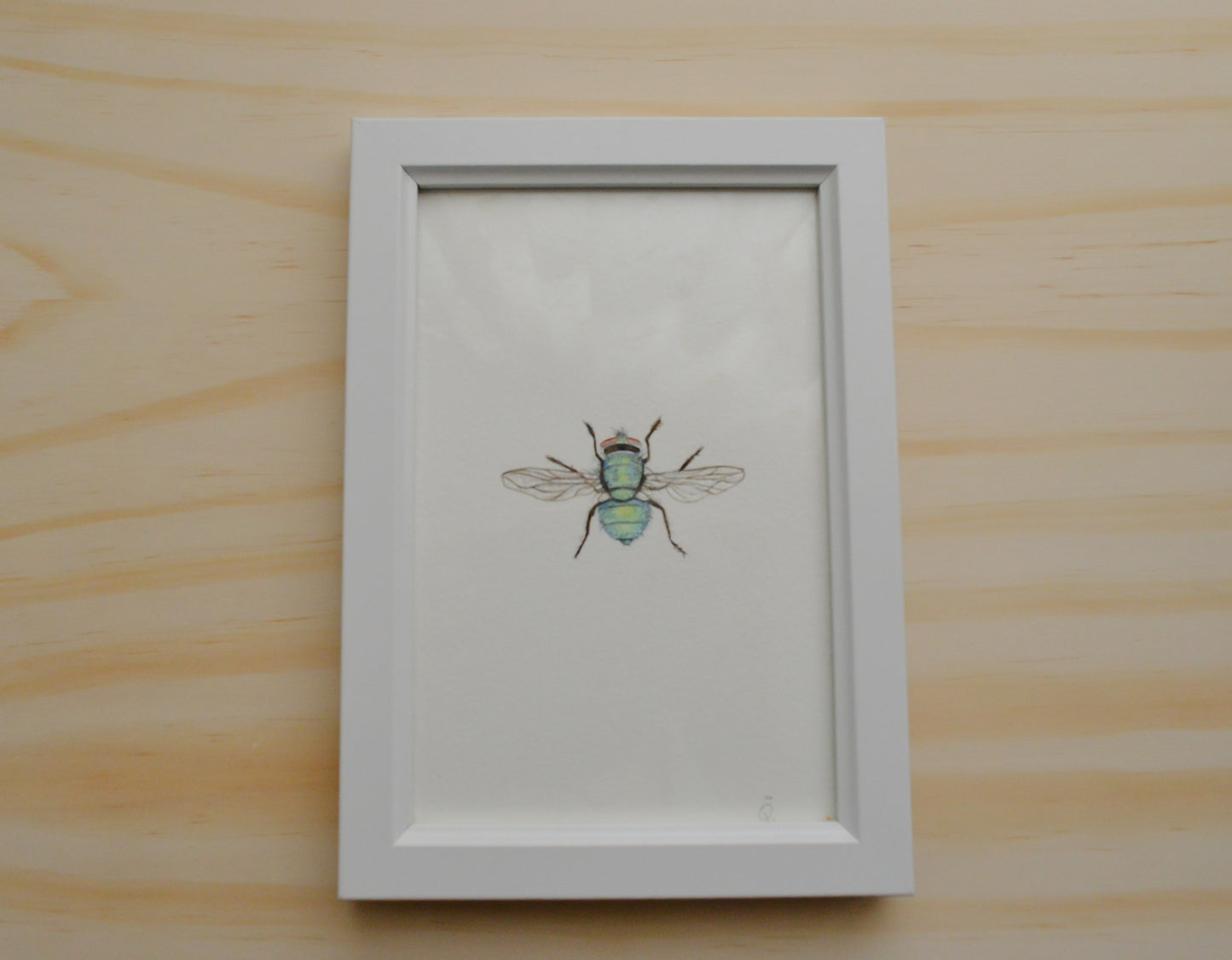 Bumblebee - Miniature Original Watercolor