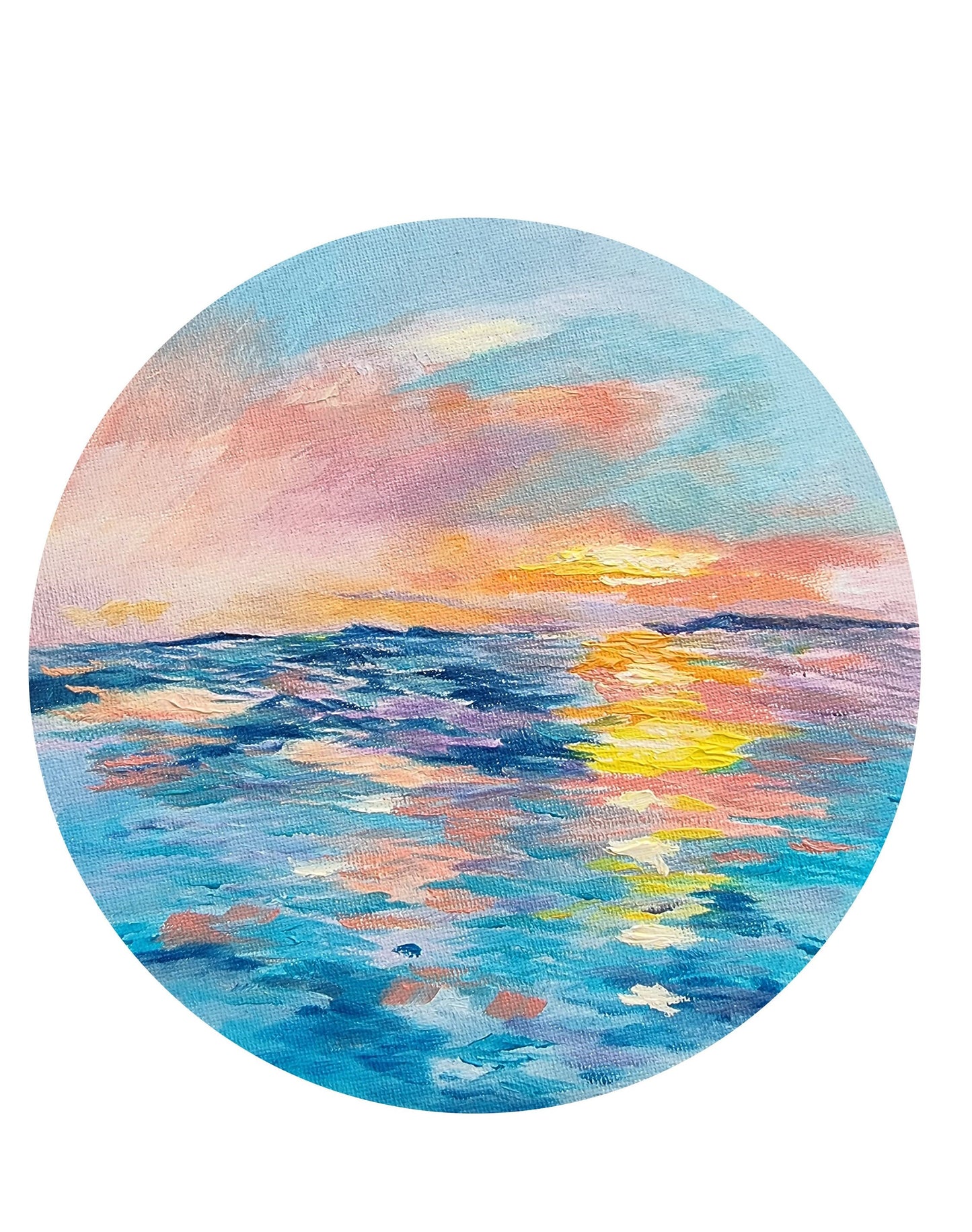 Open Sea Oil Painting