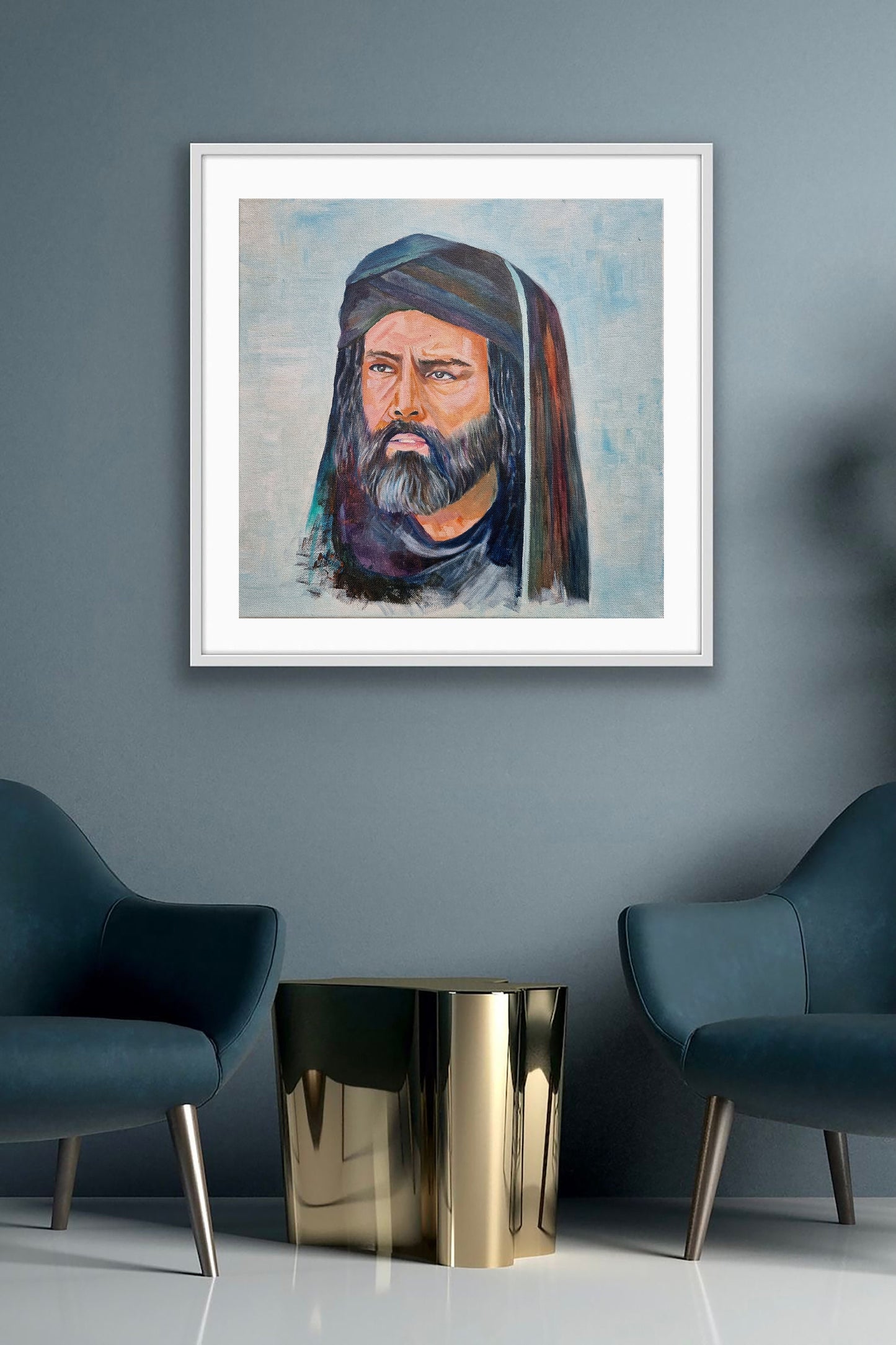 Mukhtar Saqafi Oil Painting