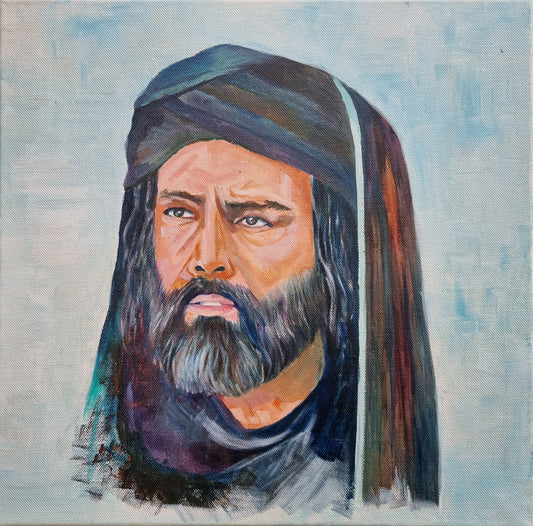 Mukhtar Saqafi Oil Painting