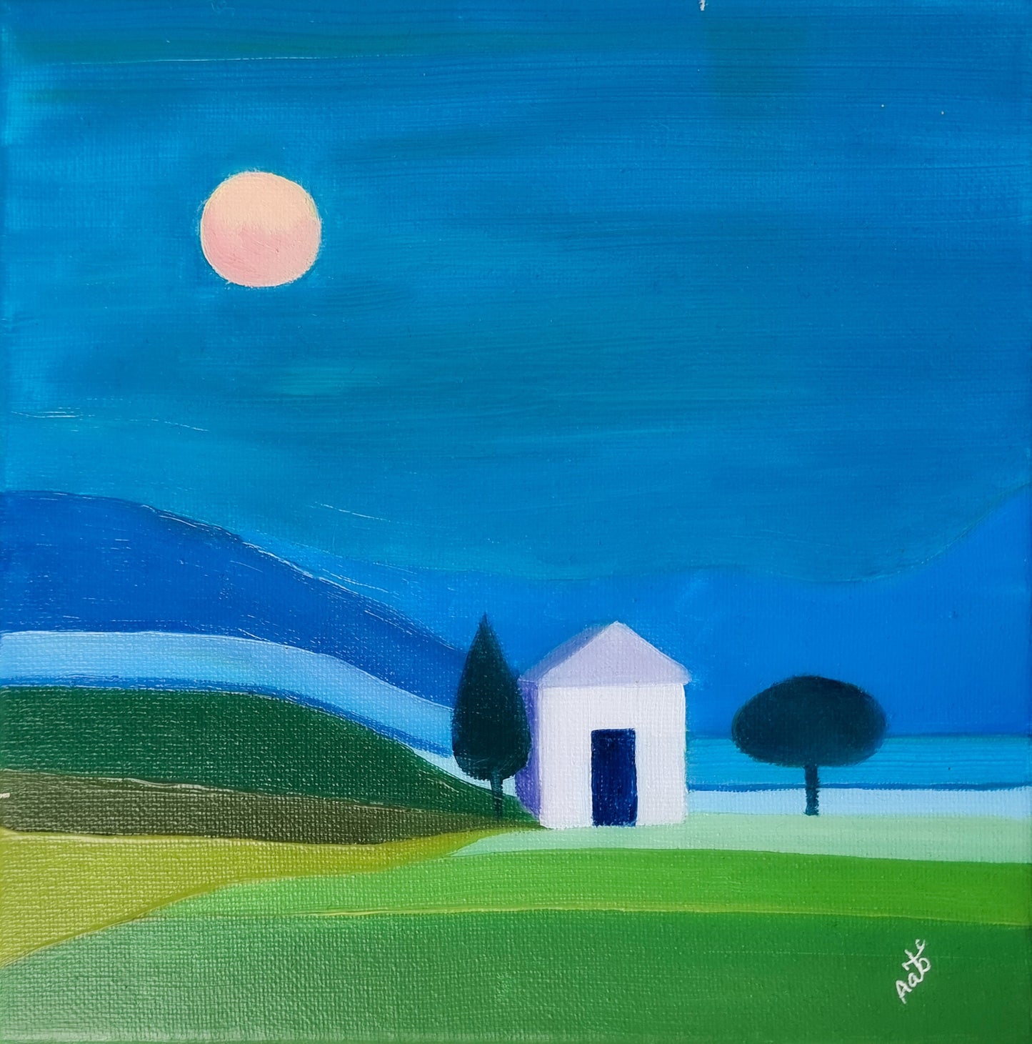 Landscape Original Oil Painting