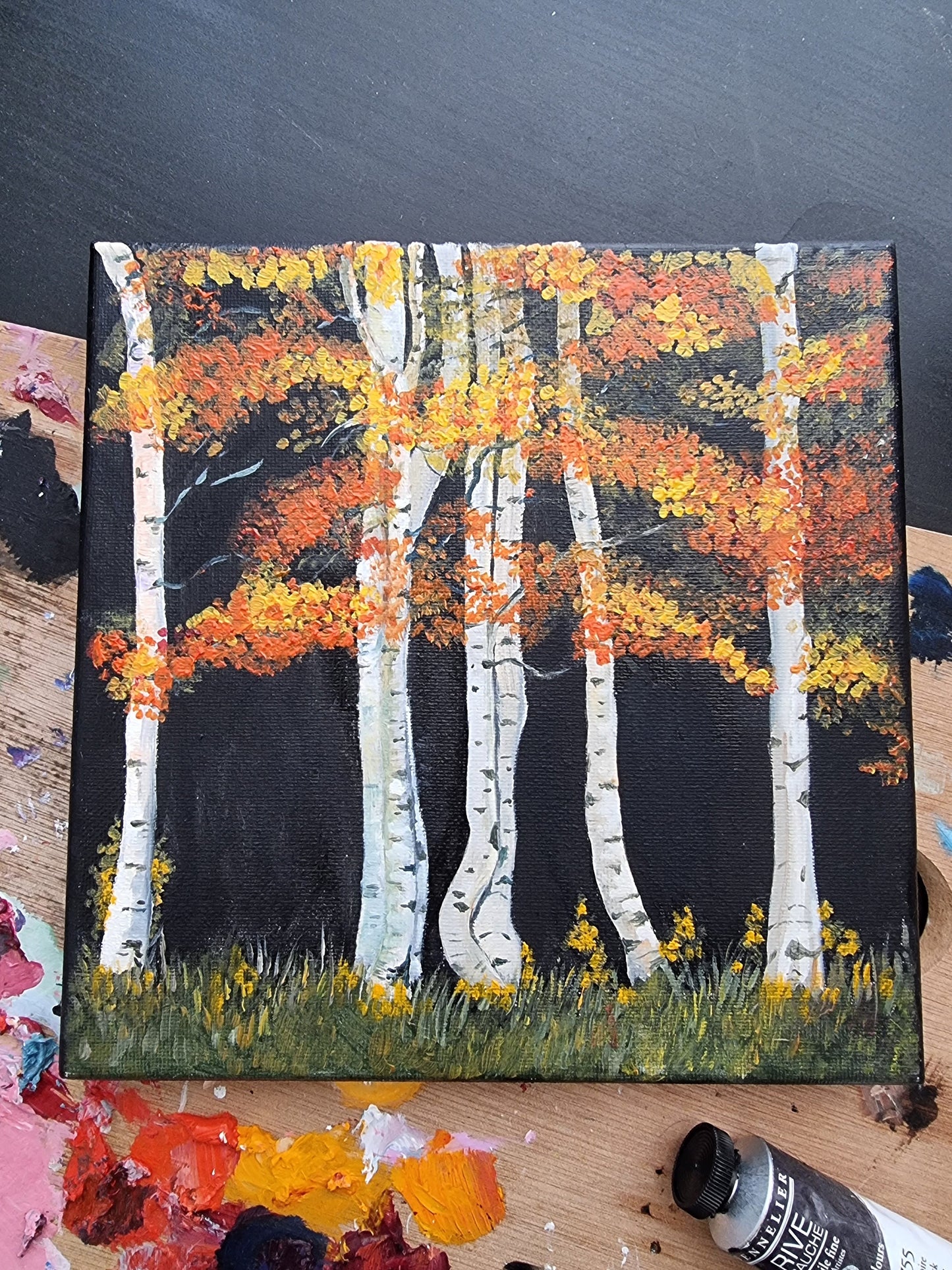Trees Oil Painting Original
