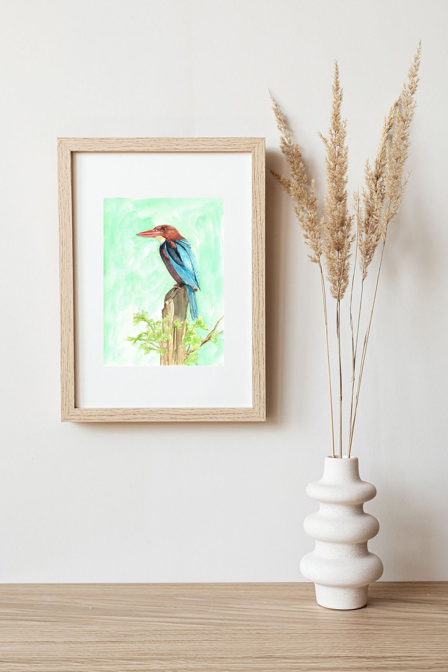 Bird Watercolour Painting Print