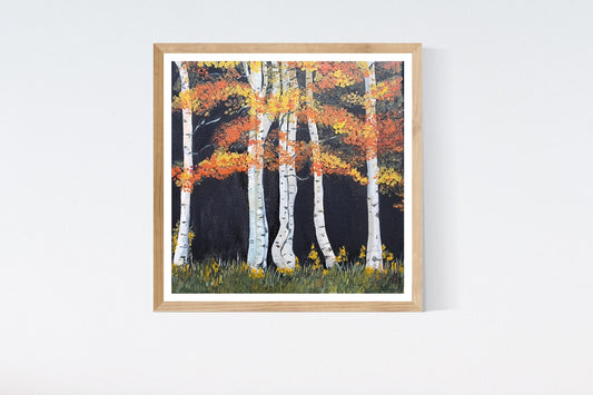 Trees Oil Painting Original